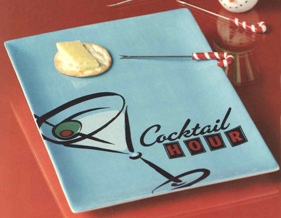 Studio 100 11" Square Serving Platter by Grasslands Road-1