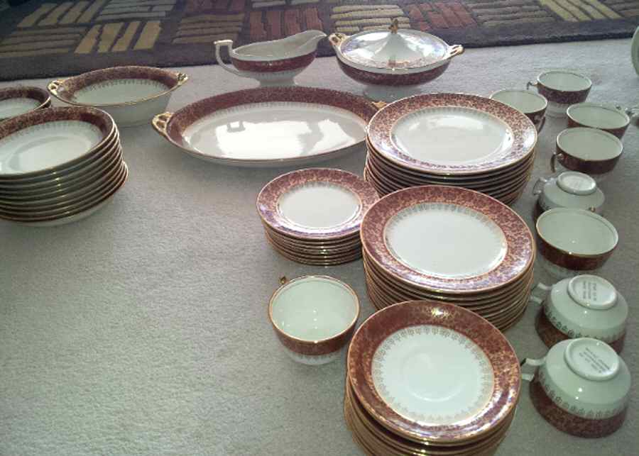 124B Dinner Plate by WS George-1