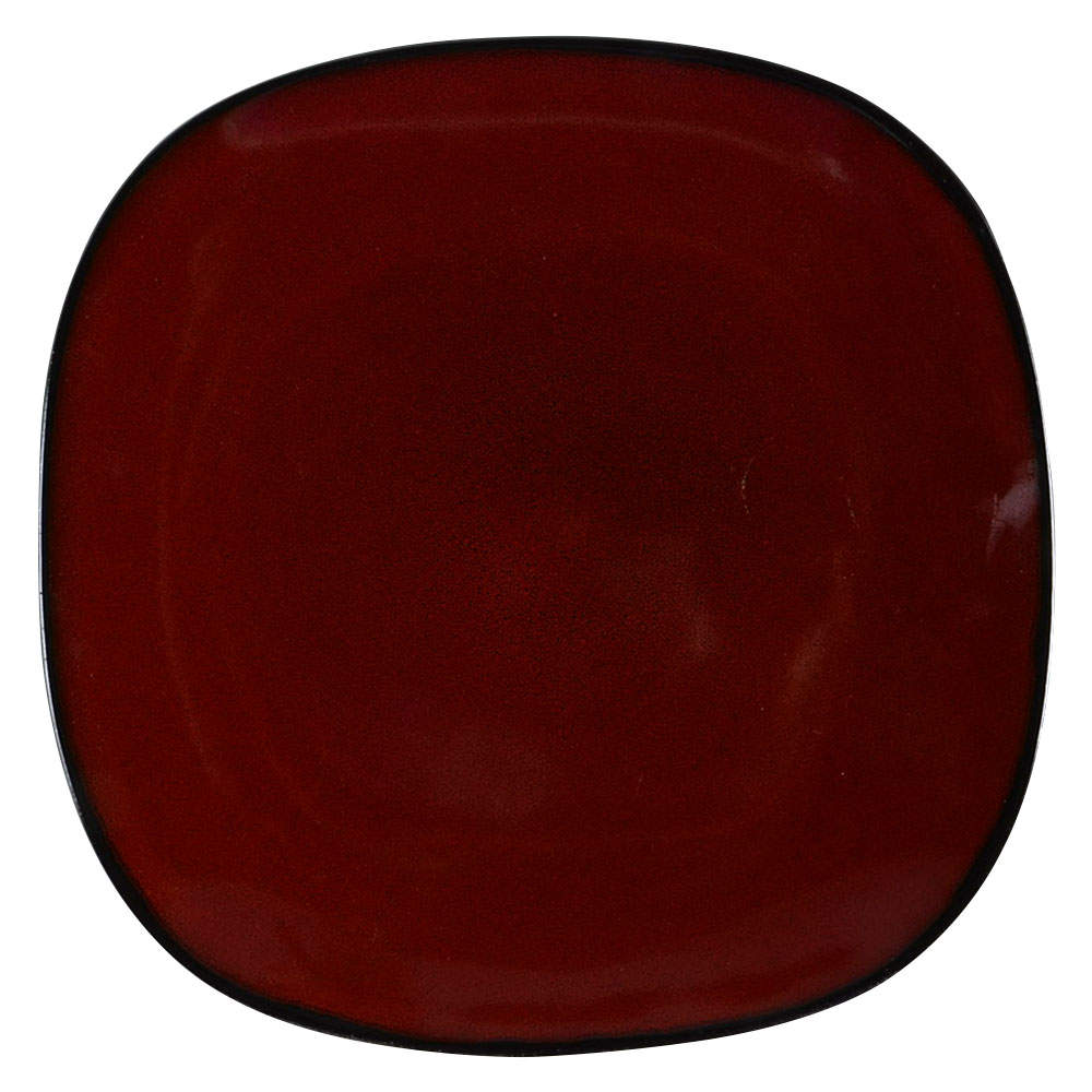 Vivoli Red Dinner Plate by Gibson Designs-1