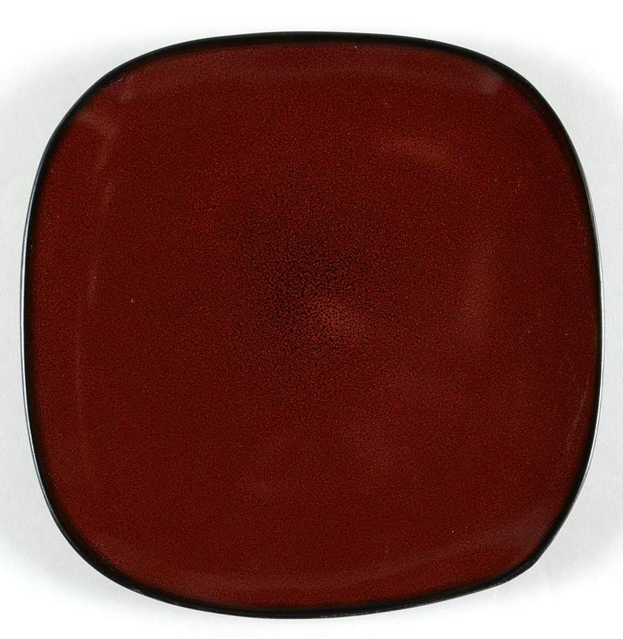 Vivoli Red Salad Plate by Gibson Designs-1
