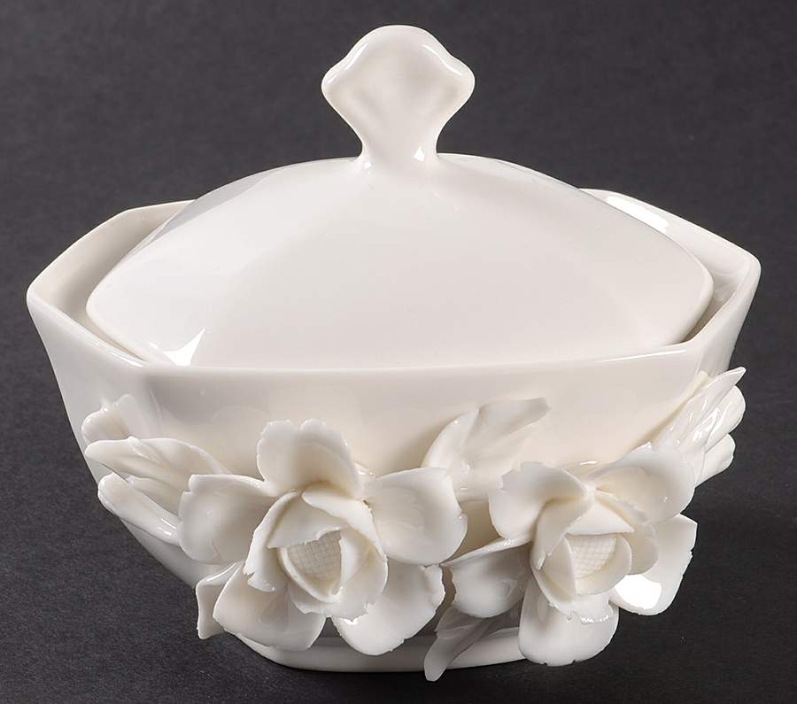 Rosemary Sugar Bowl & Lid by Godinger-1
