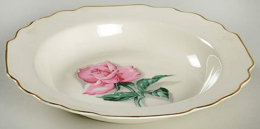 GEO562 Rim Soup Bowl by WS George-1