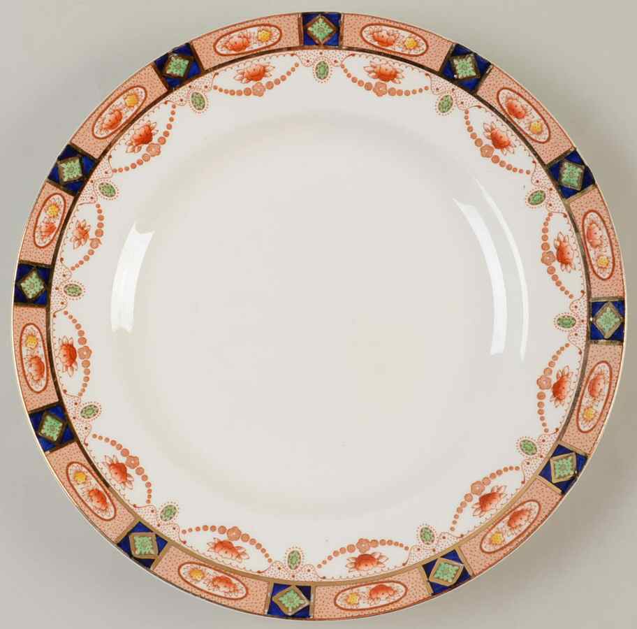 Shelton Dinner Plate by Globe Pottery (England)-1