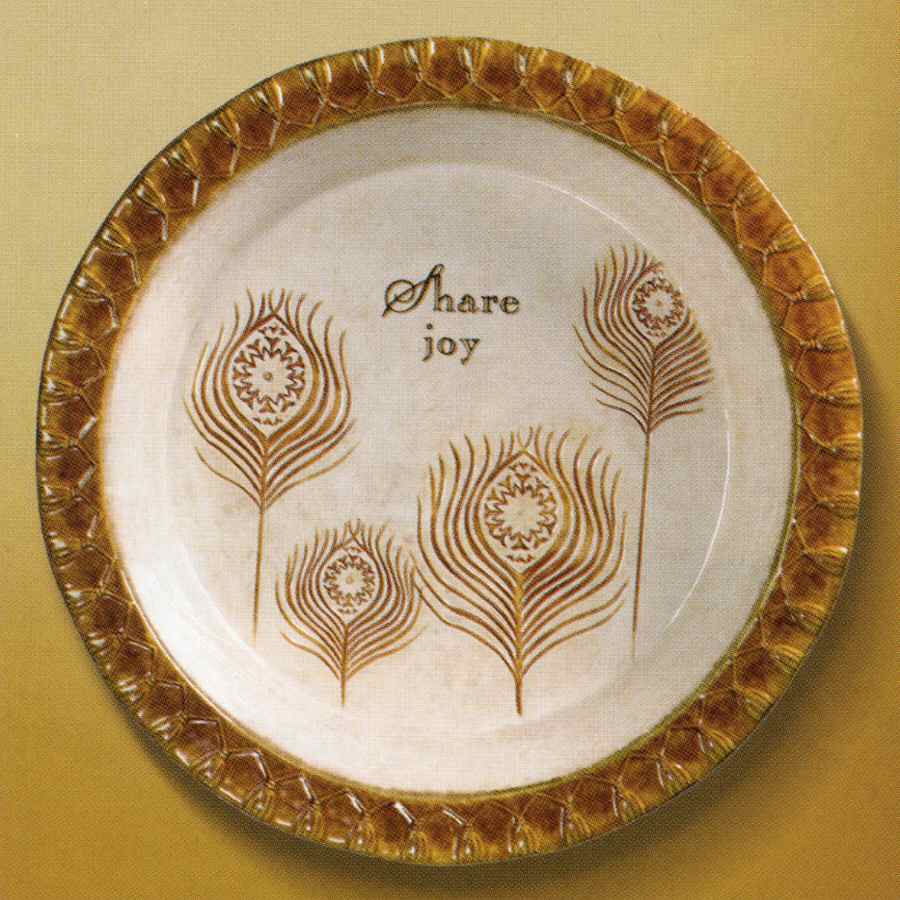 Indian Summer Pie Serving Plate by Grasslands Road-1