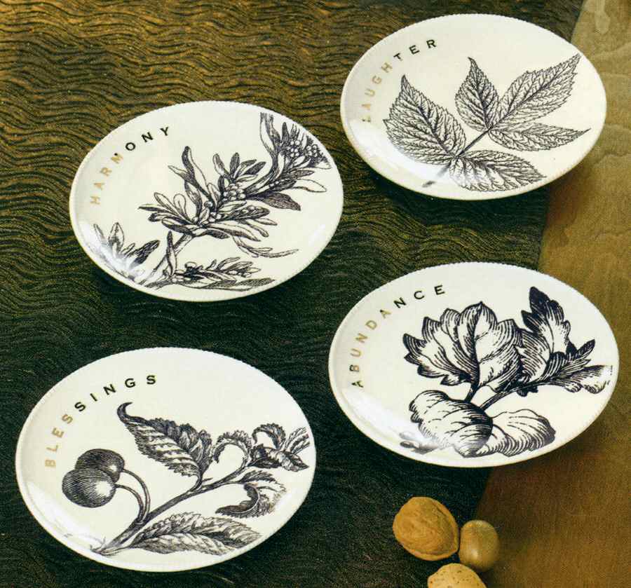 Gift of Thanks Canape Plate by Grasslands Road-1