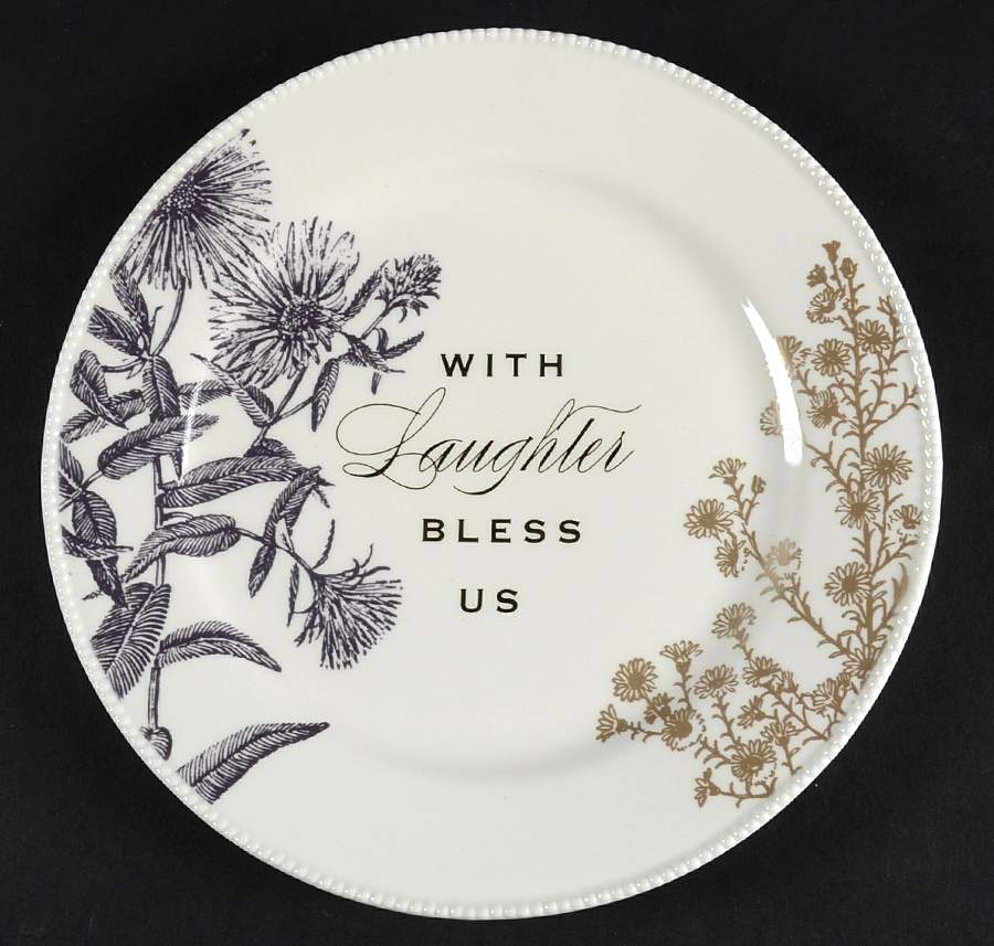 Gift of Thanks Salad Plate by Grasslands Road-1