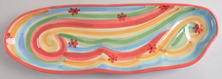 Hope & Future 19" Oblong Tray by Gail Pittman-1