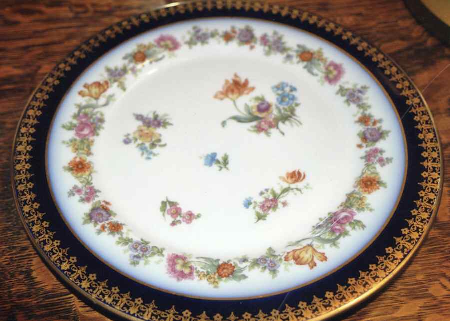 GUE734 Dinner Plate by WM Guerin-1