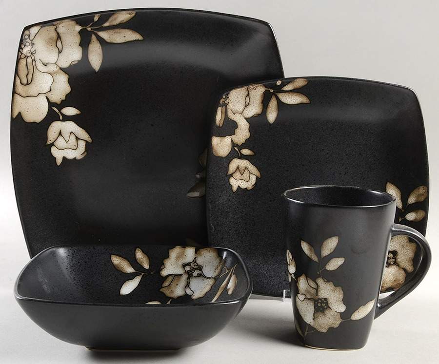 Lanark 4 Piece Place Setting by Gibson Designs-1