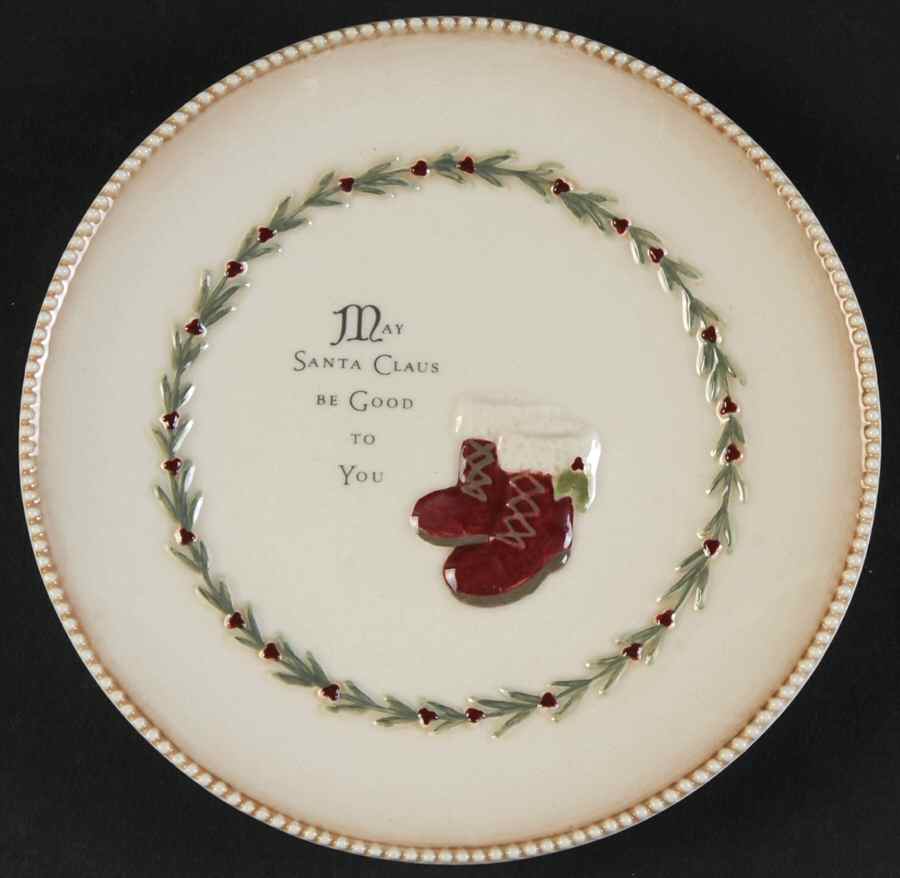 Good Tidings Canape Plate by Grasslands Road-1