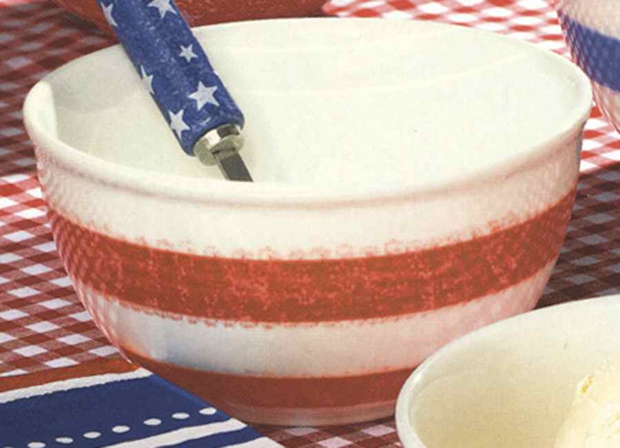 Backyard Bbq Individual Ice Cream Dish by Grasslands Road-1