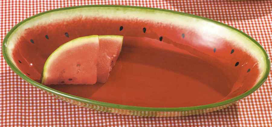 Backyard Bbq 17" Large Salad Serving Bowl by Grasslands Road-1
