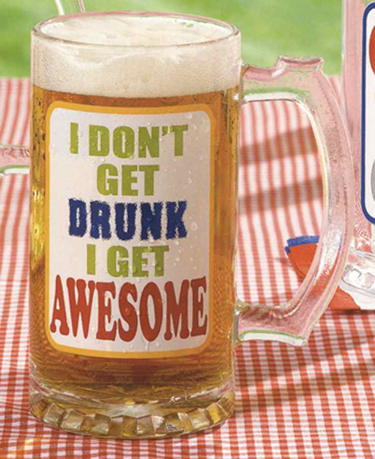 Backyard Bbq Glassware Beer Stein by Grasslands Road-1