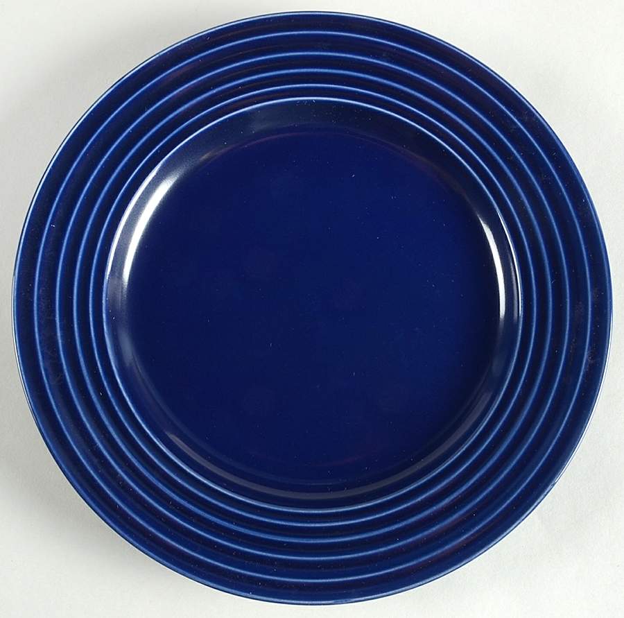 Stanza Cobalt Blue Salad Plate by Gibson Designs-1