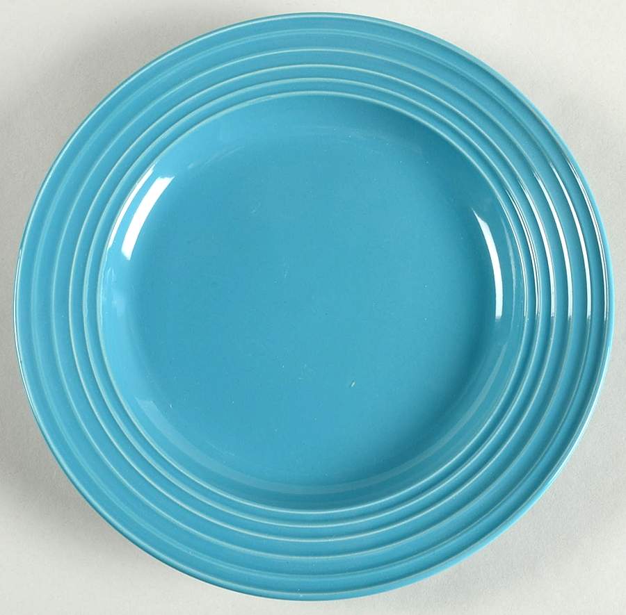 Stanza Turquoise Salad Plate by Gibson Designs-1