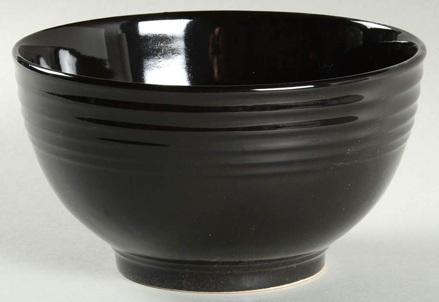 Stanza Black Soup/Cereal Bowl by Gibson Designs-1