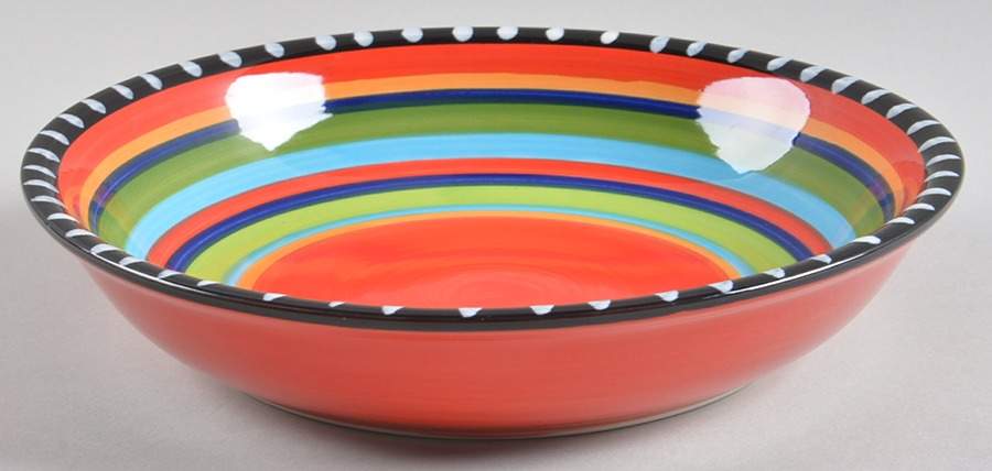 Pueblo Springs 8" Individual Pasta Bowl by Gibson Designs-1