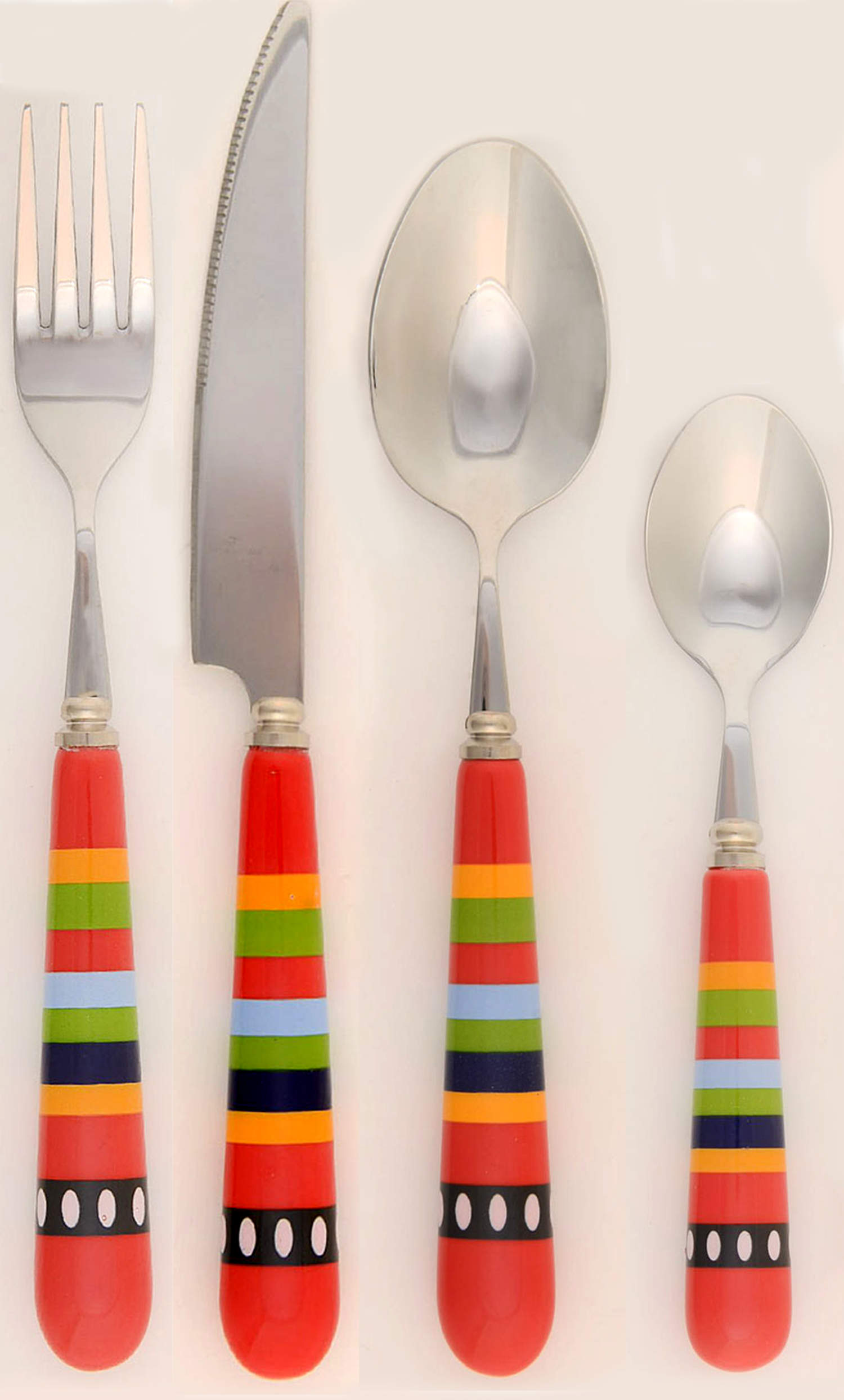 Pueblo Springs 16-Piece Flatware Set (4 - 4 Piece Place Settings) by Gibson Designs-1