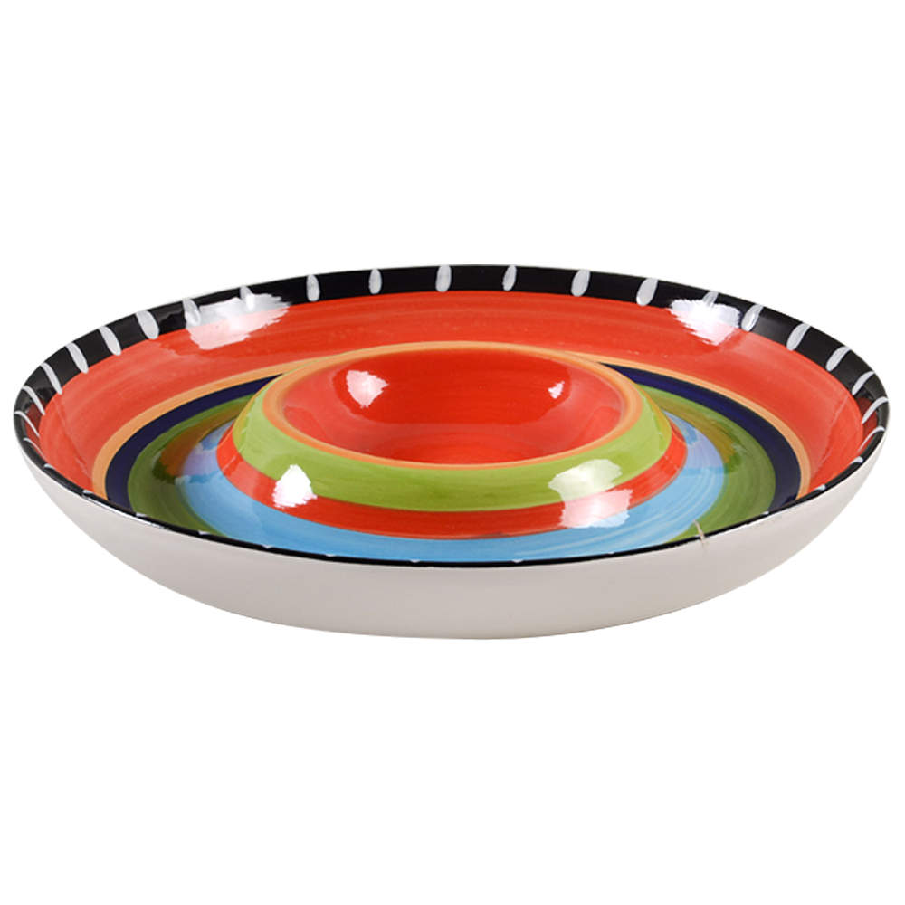 Pueblo Springs 1 Piece Chip & Dip by Gibson Designs-1