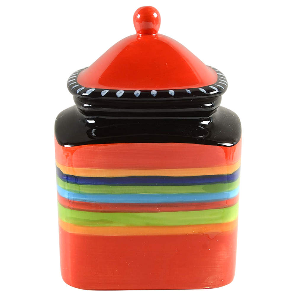 Pueblo Springs Large Canister & Lid by Gibson Designs-1