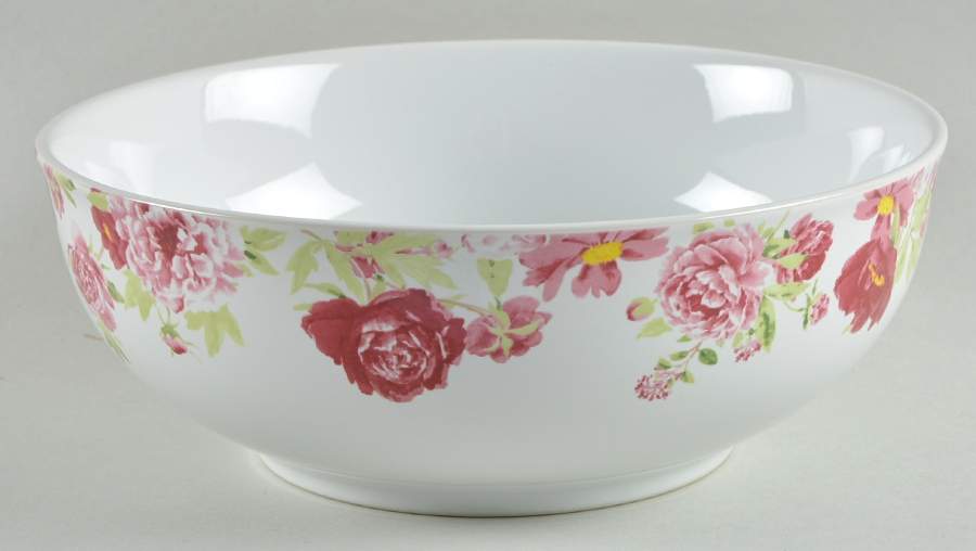 Blossoming Rose 9" Round Vegetable Bowl by Gorham-1