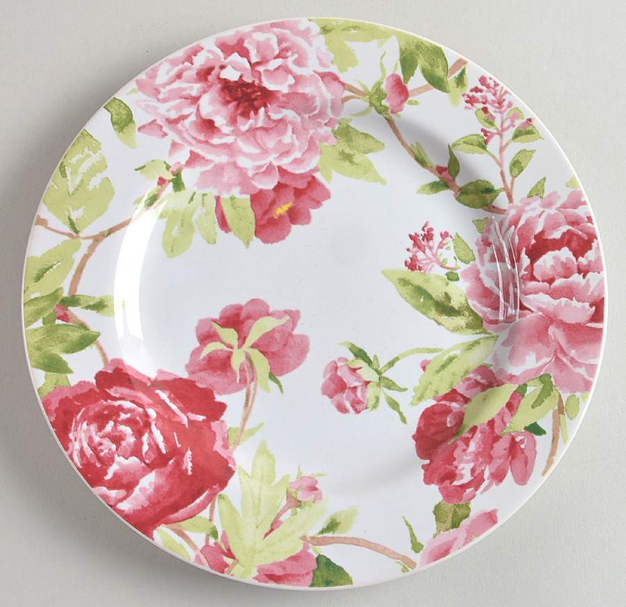 Blossoming Rose Salad Plate by Gorham-1