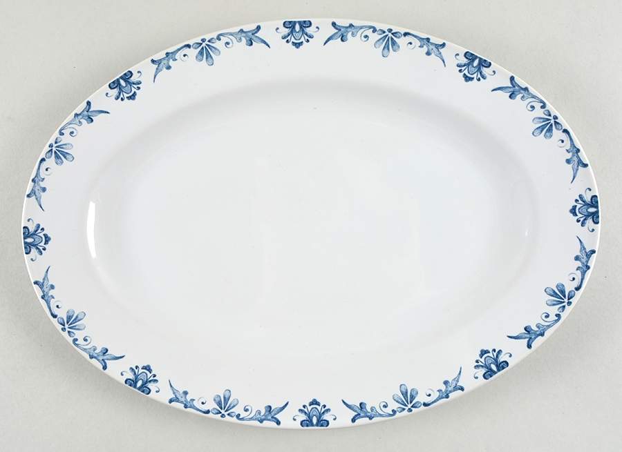 Nature's Song 14" Oval Serving Platter by Gorham-1