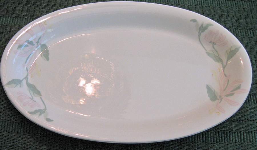Caprifolium 14" Oval Serving Platter by Gustavsberg-1