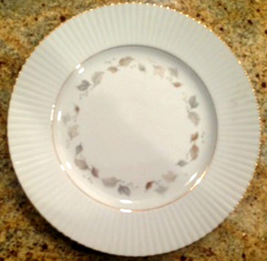Golden Autumn Dinner Plate by Gold China-1