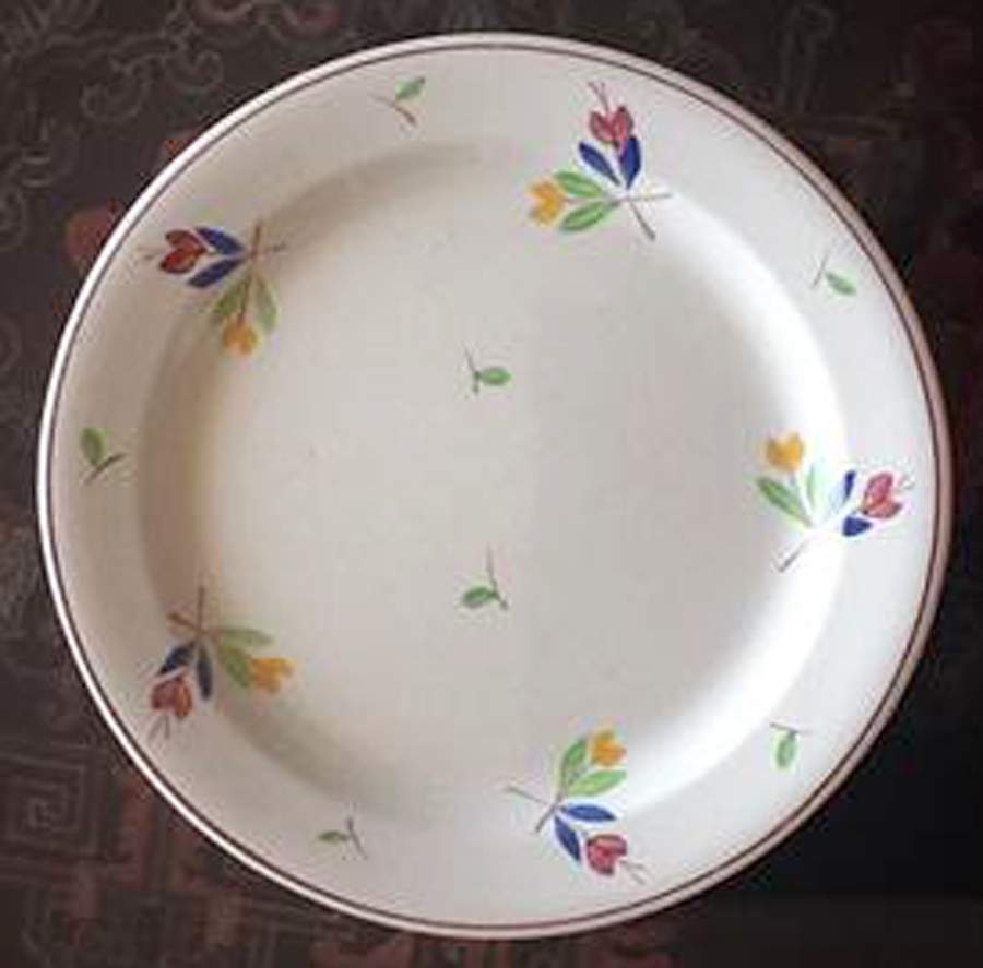 Rose Marie Dinner Plate by Faiencerie De Gien-1