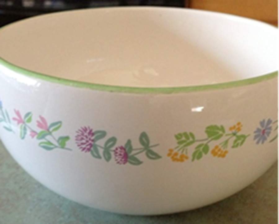 Les Petites Fleurs Coupe Cereal Bowl by Faiencerie De Gien-1