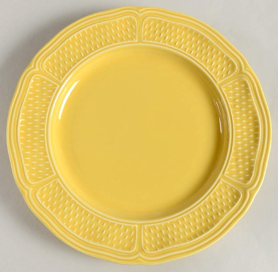 Pont Aux Choux Yellow Salad/Dessert Plate by Faiencerie De Gien-1