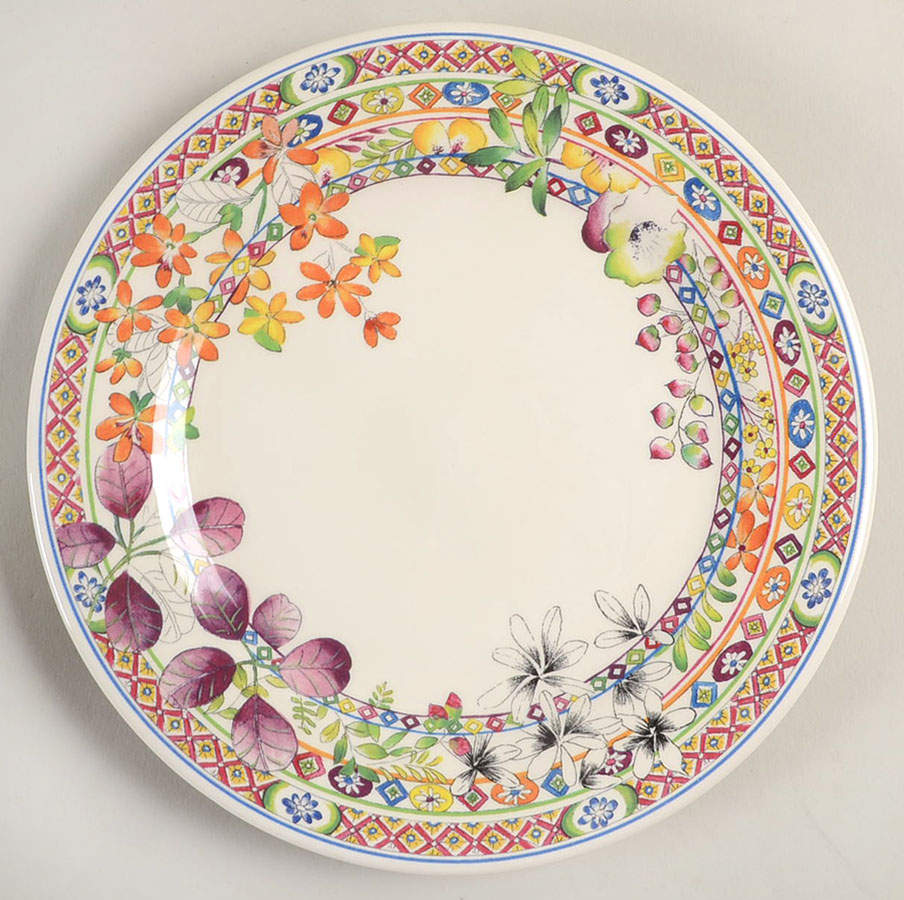 Bagatelle Dessert/Pie Plate by Faiencerie De Gien-1