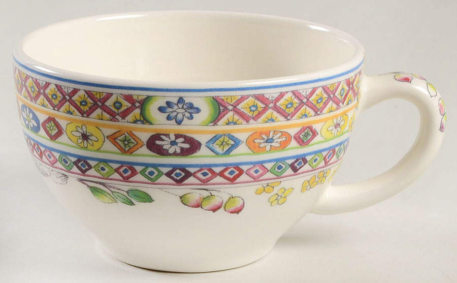 Bagatelle Flat Cup by Faiencerie De Gien-1