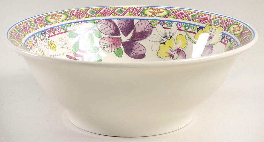 Bagatelle Coupe Cereal Bowl by Faiencerie De Gien-1