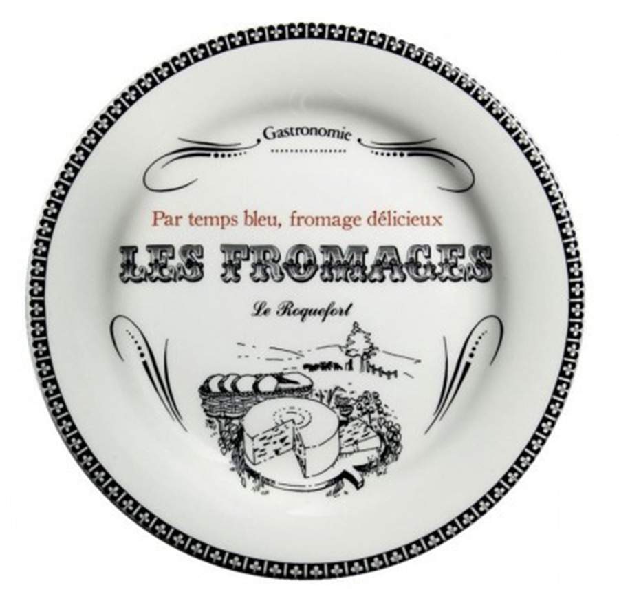 Gastronomie Individual Cheese Plate by Faiencerie De Gien-1