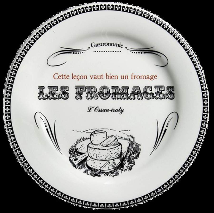 Gastronomie Individual Cheese Plate by Faiencerie De Gien-1