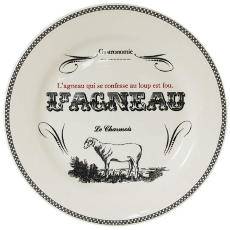 Gastronomie Dinner Plate by Faiencerie De Gien-1