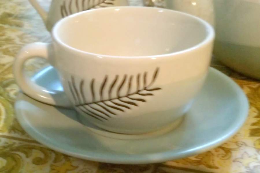 GOX11 Flat Cup & Saucer Set by Gourmet Expressions-1