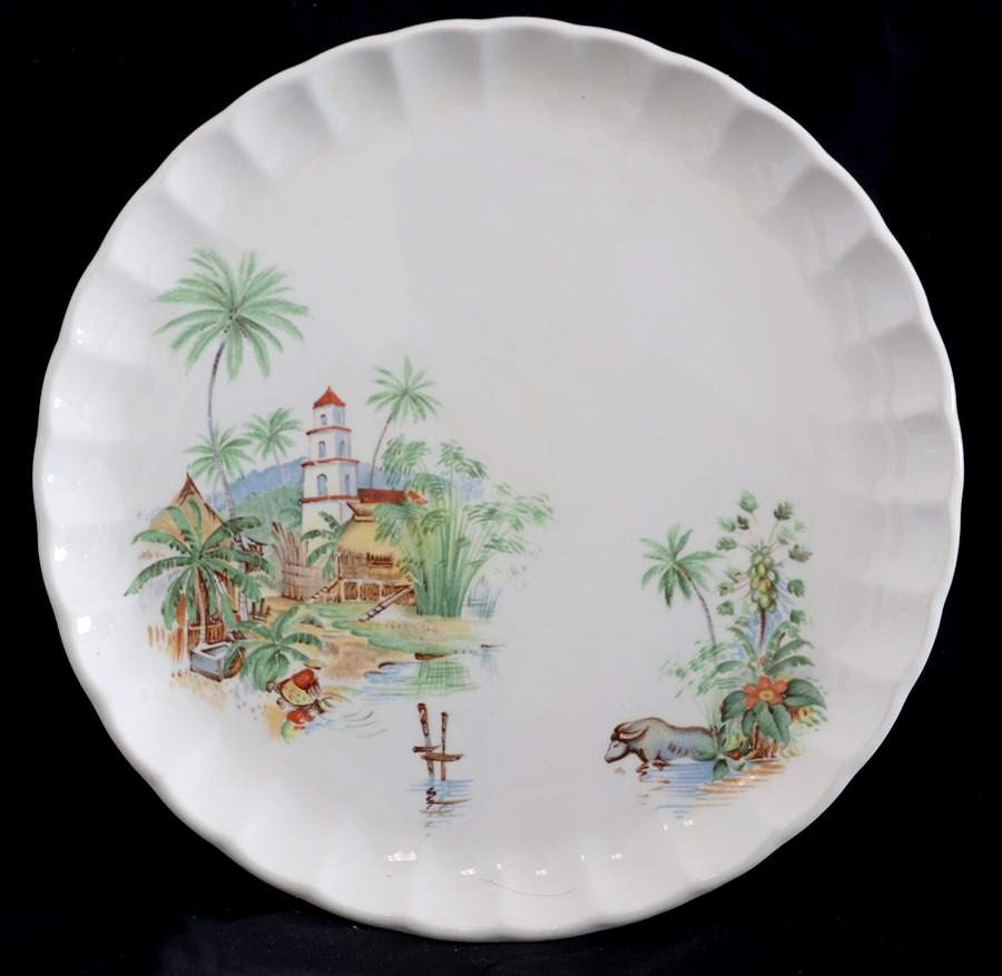 GEO566 Dinner Plate by WS George-1