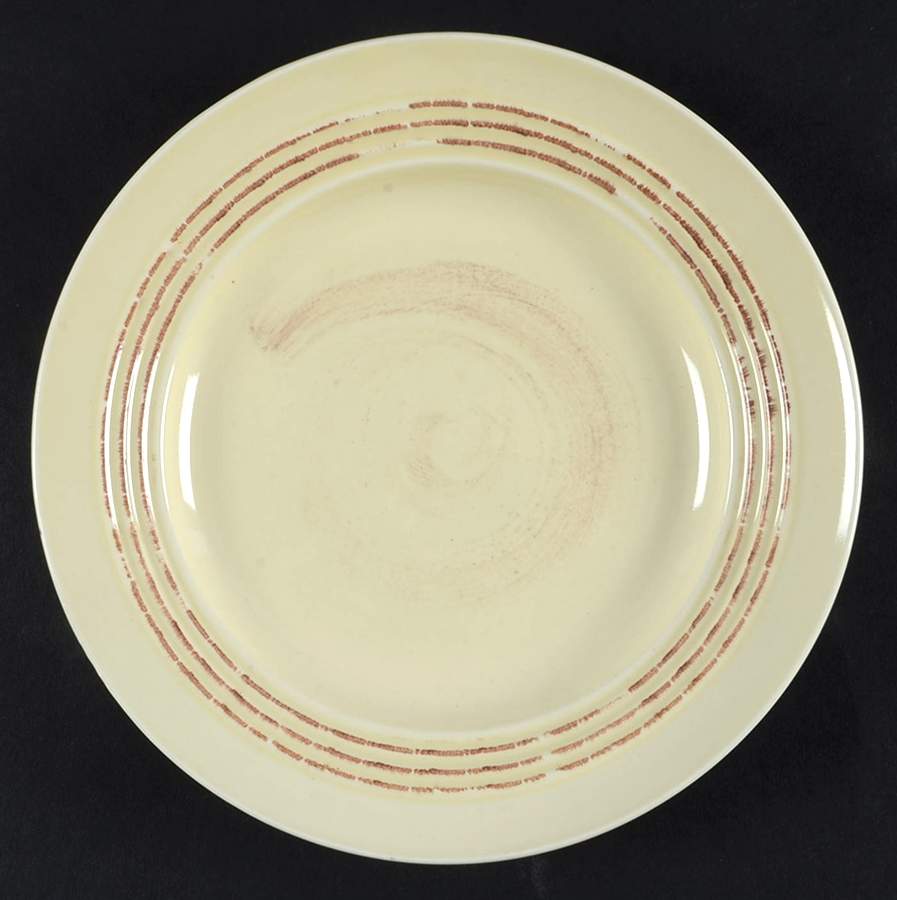 GID193 Yellow Salad Plate by Gibson Designs-1