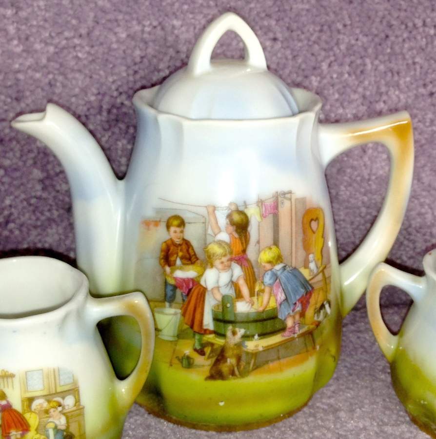 171 Child's Teapot & Lid by Germany-1
