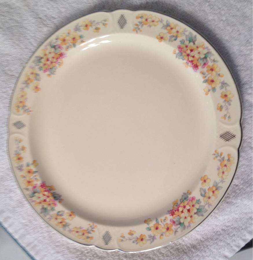 136b Dinner Plate by WS George-1