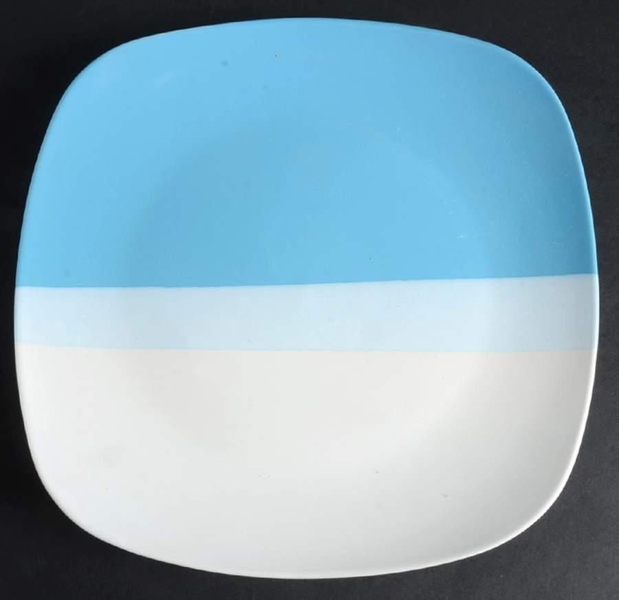 Surreal Hues Blue Dinner Plate by Gibson Designs-1