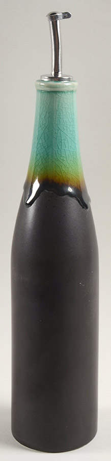 Ocean Paradise Jade Oil Or Vinegar Cruet and Stopper by Gibson Designs-1