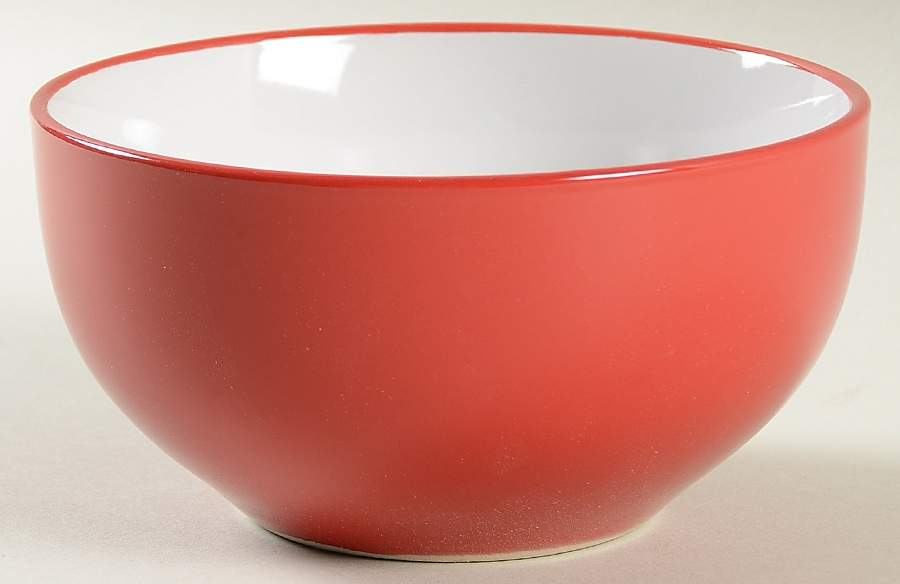 Style Deluxe Red Soup/Cereal Bowl by Gibson Designs-1