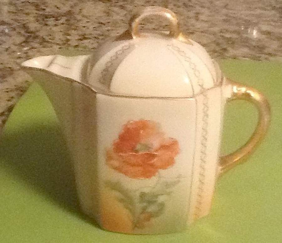 426-4-14 Teapot & Lid by Germany-1