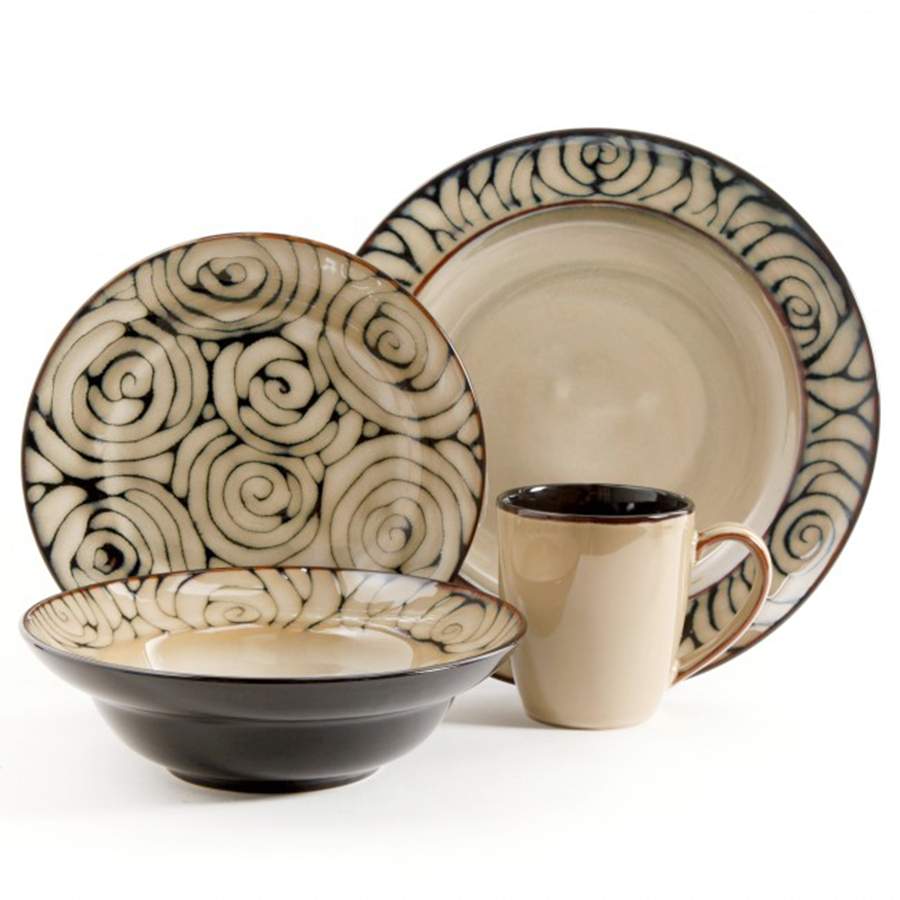 Bright Bella Dinner Plate by Gibson Designs-1