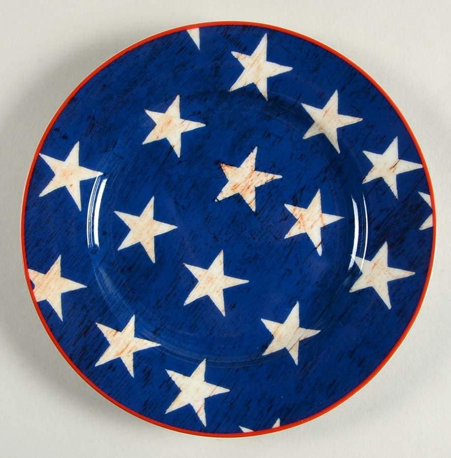 America the Beautiful Salad Plate by Gibson Designs-1