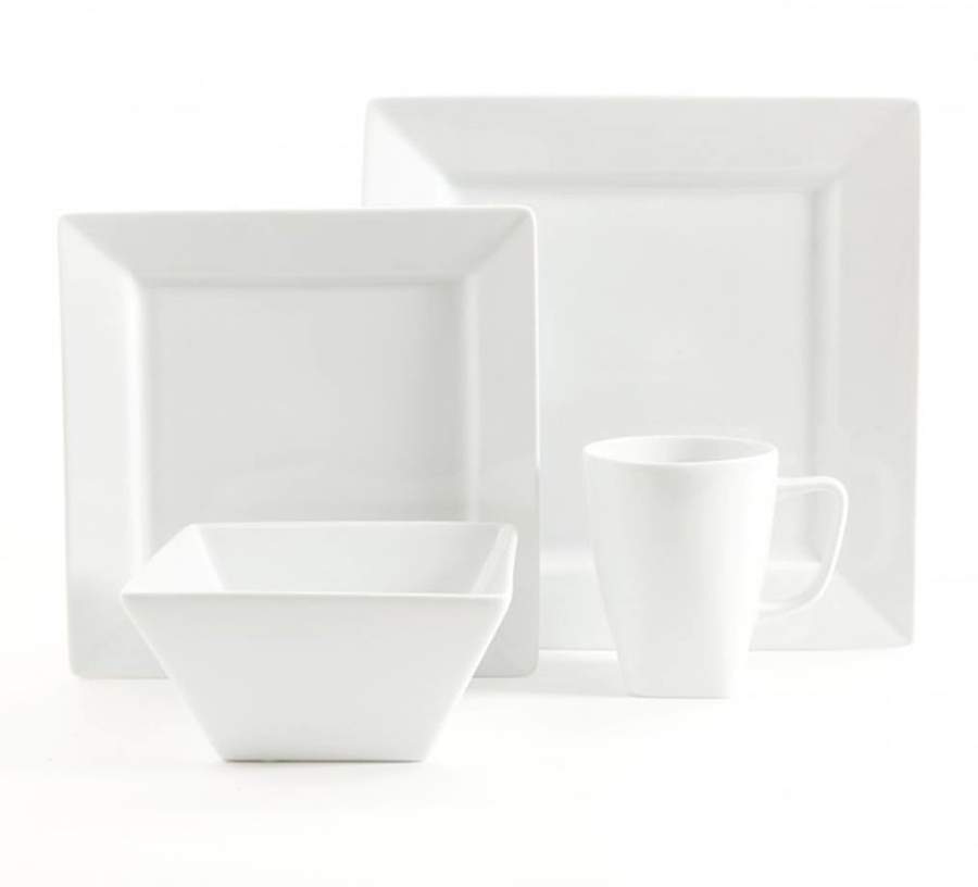 Gracious Dining Square Dinner Plate by Gibson Designs-1
